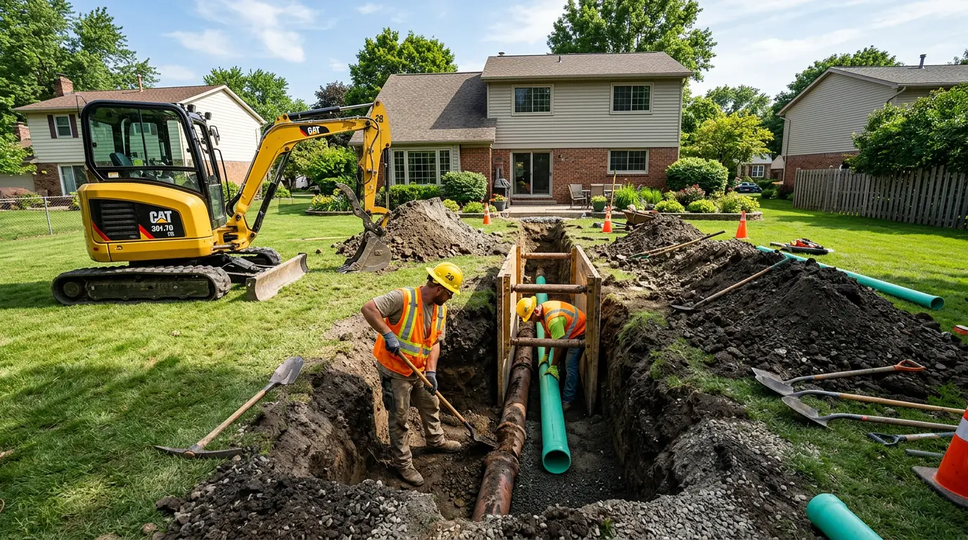 Trenchless Sewer Repair in Franklin, WI